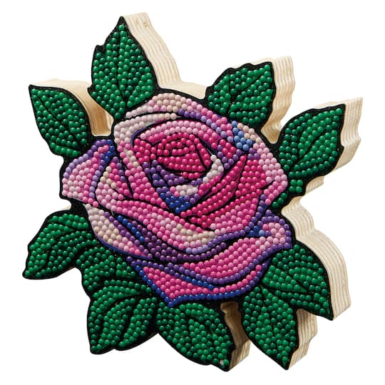 6" Pink Rose Diamond Art Kit by Make Market®